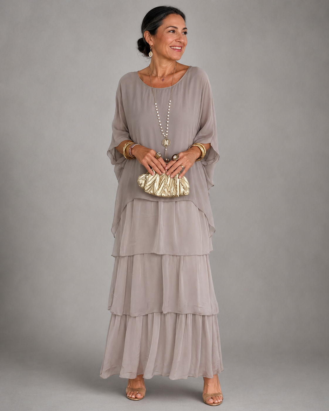 Bea | Elegant Flowing Summer Maxi Dress